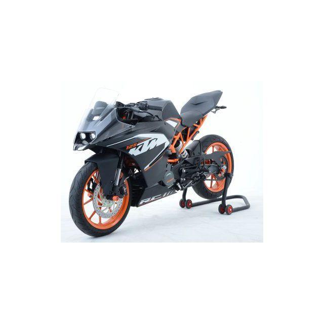アールアンドジー RC125/200/390 エアロクラッシュプロテクター ブラック R\u0026G_3