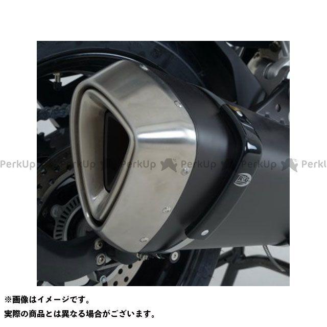 アールアンドジー 汎用 エキゾーストプロテクター ブラック R&G