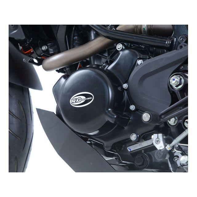 アールアンドジー 125DUKE RC125 エンジンケースカバーセット ブラック R\u0026G_1