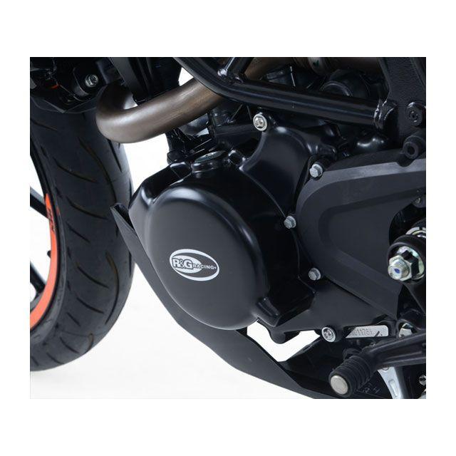アールアンドジー 125DUKE RC125 エンジンケースカバーセット ブラック R\u0026G_3