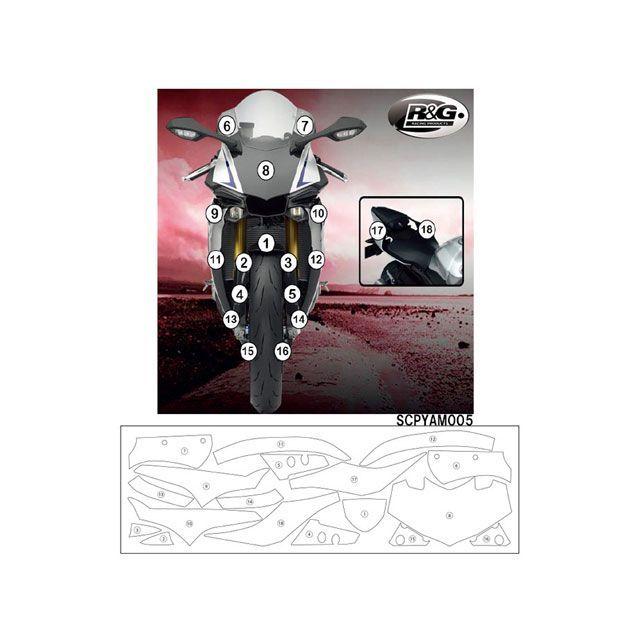 R＆G（アールアンドジー） YZF-R1/M セカンドスキン : モトメガネYahoo