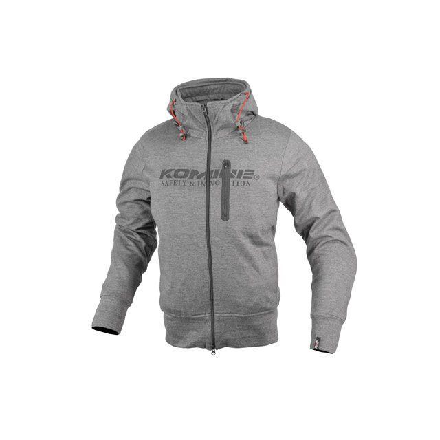 コミネ 2021-2022秋冬モデル JK-604 プロテクトKVパーカー（KOMINE グレー） サイズ M KOMINE コミネ（Komine） 2021-2022秋冬モデル JK-604 プロテクトKVパーカー