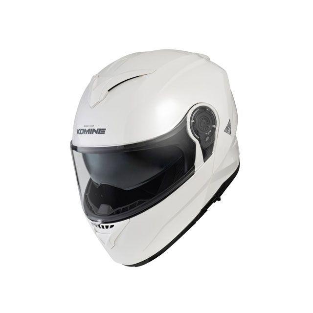 コミネ（Komine） HK-171 FL システムヘルメット（パールホワイト