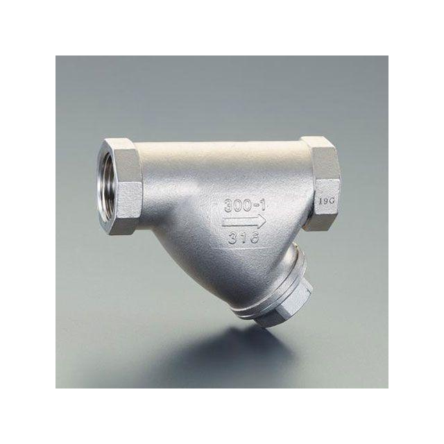 エスコ Rc1・1/2” Y型ストレーナー ESCO : モトメガネYahoo!店 - 通販