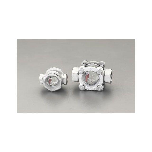 エスコ（ESCO） Rc3/8” フラッパー式 サイトグラス（ステンレス製