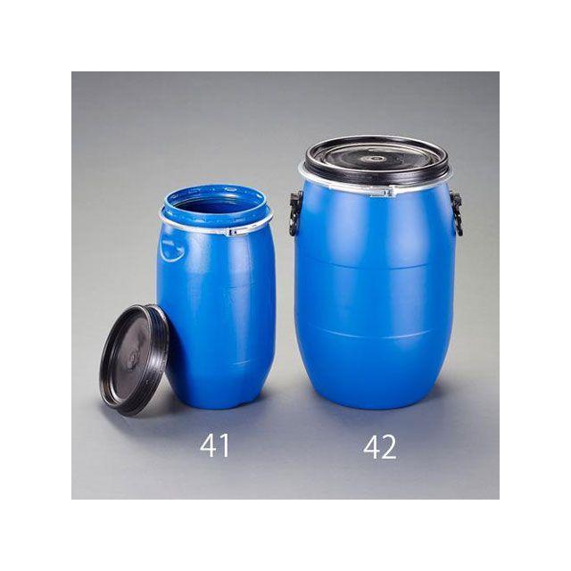 エスコ 60L 樹脂製ドラム型容器(バンドタイプ) ESCO バイク 車 エスコ 60L 樹脂製ドラム型容器(バンドタイプ) ESCO バイク 車