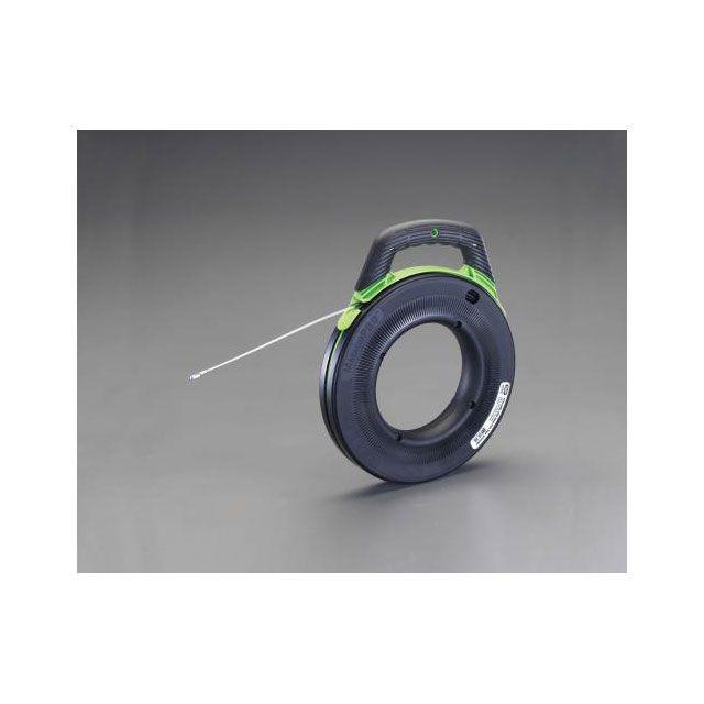 エスコ（ESCO） 3.0mmx45m フィッシュテープ（スチール製/目盛付