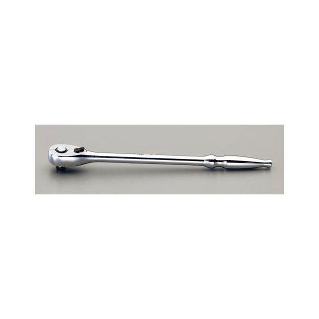 エスコ（ESCO） 1/4”DRx125mm ラチェットハンドル（ロッキング