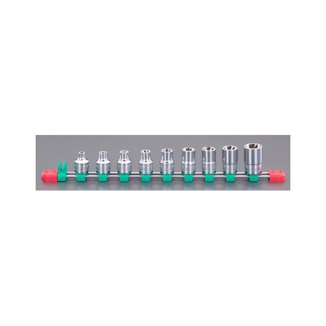 エスコ（ESCO） 1/2”DR/E8-E24 TORX ソケットセット : モトメガネYahoo