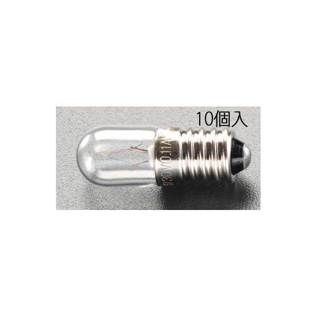 エスコ（ESCO） 48V/2.0W/E10 パイロット球（10個） : モトメガネYahoo