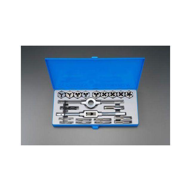 アドレス　調子抜群 エスコ M3-M16 タップダイスセット（SKS2/ISO） ESCO : モトメガネ