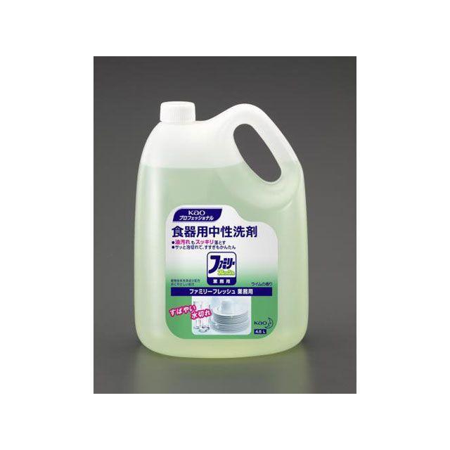 エスコ（ESCO） 4.5L 食器用洗剤（ファミリーフレッシュ