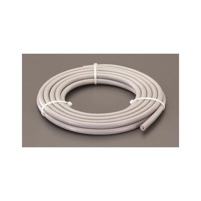 正規品/エスコ 5.5 mm2x15m/3芯 ビニールキャブタイヤケーブル 正規品/エスコ 5.5 mm2x15m/3芯 ビニールキャブタイヤケーブル