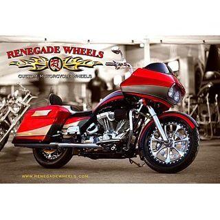 部品屋K\u0026W 汎用 MULTI-PICE PHOENIX/RENEGADE WHEELS 材質 クロームメッキ サイズ Pulleys K\u0026Wの画像