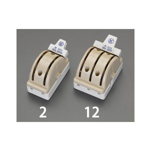 エスコ（ESCO） 100A/3極 回路切替スイッチ : モトメガネYahoo!店