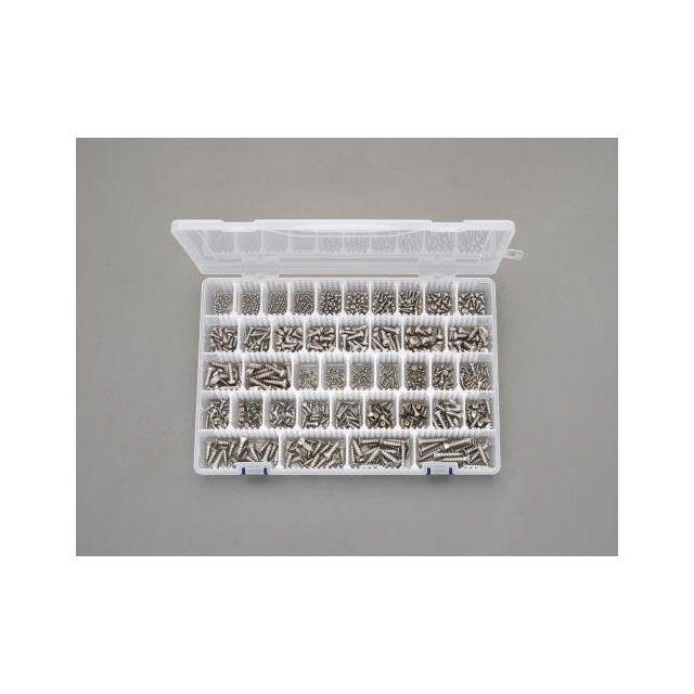 エスコ（ESCO） 2- 6mm 鍋・皿頭 タッピングビスセット（ステンレス製