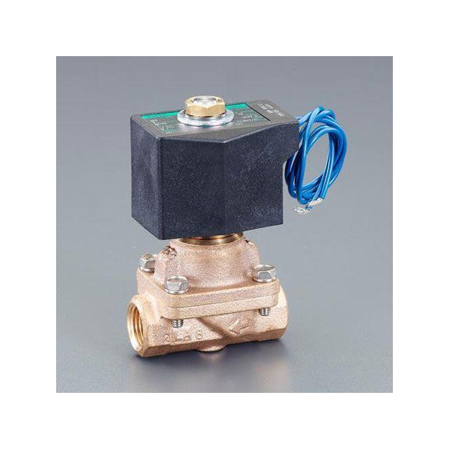エスコ（ESCO） AC100V・Rc3/4” 2方向電磁弁（パイロットキック式