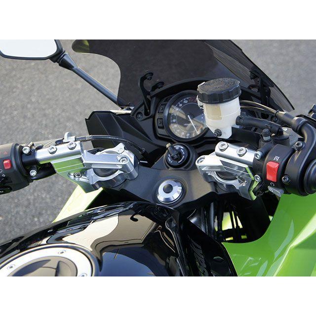 オーバーレーシング Ninja1000 スポーツライディング ハンドルキット カラー シルバー OVER RACINGの画像