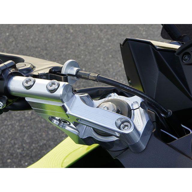 オーバーレーシング Ninja1000 スポーツライディング ハンドルキット カラー シルバー OVER RACINGの画像