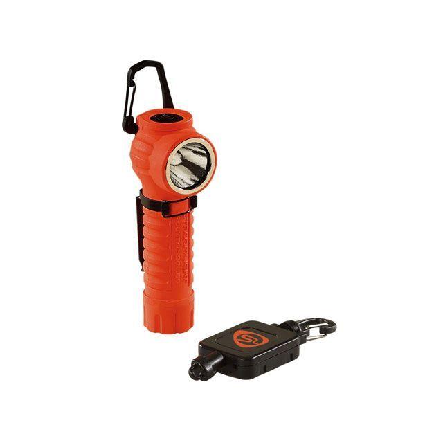 STREAMLIGHT(ストリームライト) ポリタック90 LED（オレンジ） 自動巻上コード付  88832 STREAMLIGHT（ストリームライト） ポリタック90 LED オレンジ 自動巻上