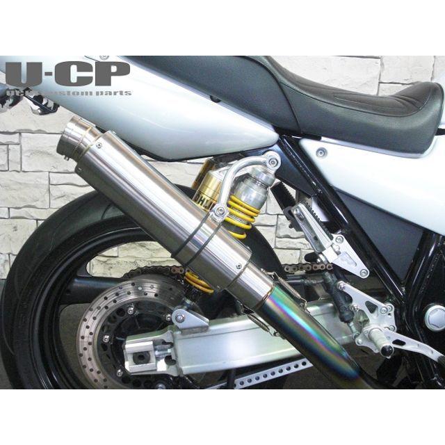 ウチカスタム 汎用 ステンレスレーシングサイレンサー φ89×300 差込口