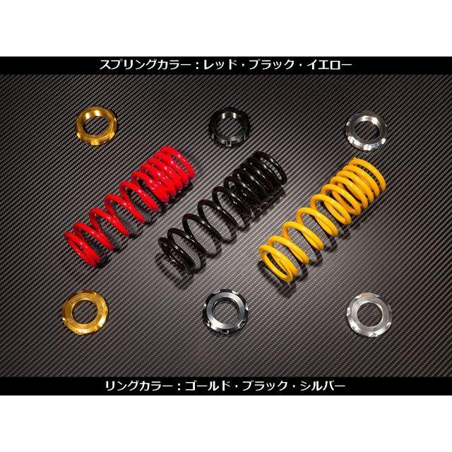 ふくはな様ご確認用 ウチカスタム VT400S VT750S リアサスペンション スプリング ブラック