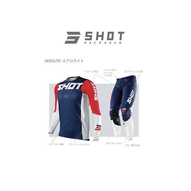 SHOT RACE GEAR スーパーフレックスパンツ AEROLITE（ブラック