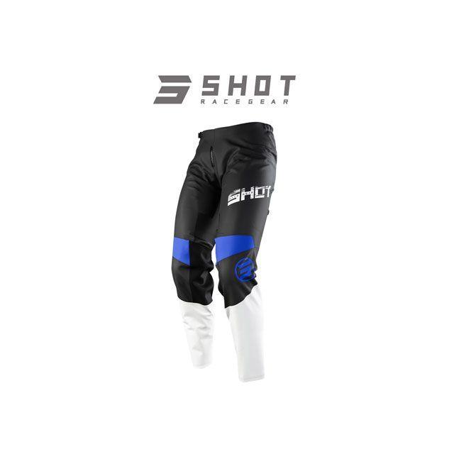 正規品／SHOT RACE GEAR パンツ DEVO SLAM（ブルー） サイズ：34 SHOT RACE GEAR バイク