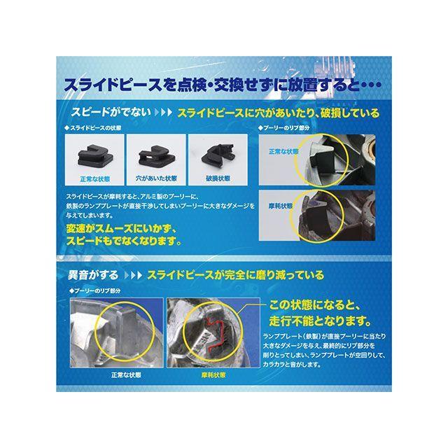 グロンドマン アドレスV100 EC11A AF100M/N/S/T ドライブベルトリペア