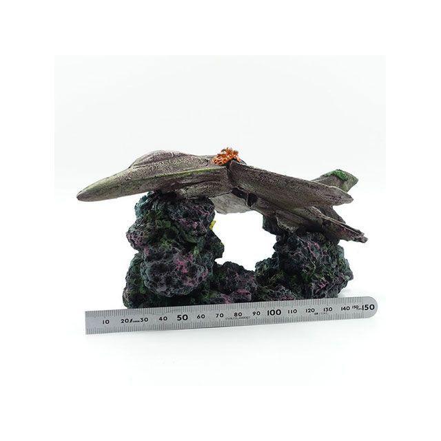 アルファテック XL-CH412 戦闘機（小）ひこうき F5 水槽 ケージ 飼育