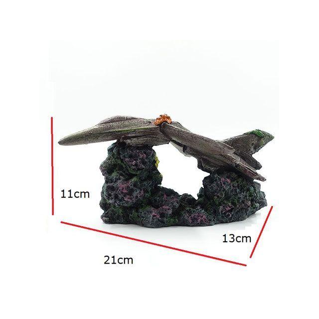 アルファテック XL-CH412 戦闘機（小）ひこうき F5 水槽 ケージ 飼育