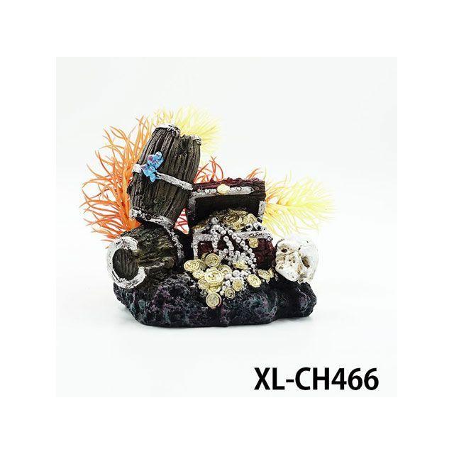 置物 M アルファテック XL-CH466 樽/宝箱（小） 水槽 ケージ 飼育ケース