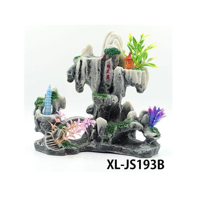 置物 アルファテック XL-JS193B 渓谷（中）白虎岩 水槽 ケージ 飼育ケース