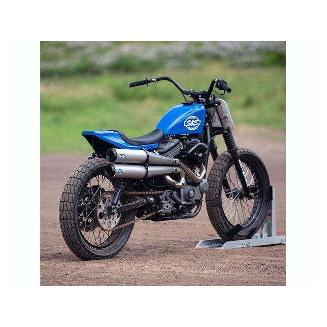 エス＆エス Hooligan 2-2フルエキゾースト 91y- XL S&S : モトメガネ