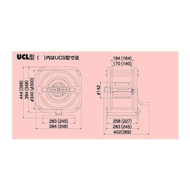 HATAYA（ハタヤ） UCL-304 ウレタンエヤーリール（30M） : モトメガネ