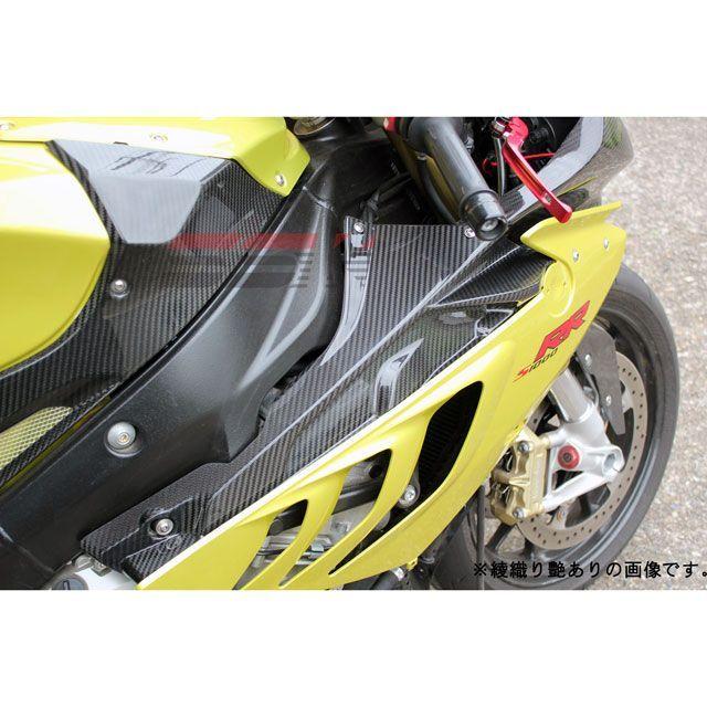 SPEEDRA HP4 S1000RR フェアリングサイドパネル 左右セット ドライカーボン カラー 綾織り艶あり SPEEDRAの画像