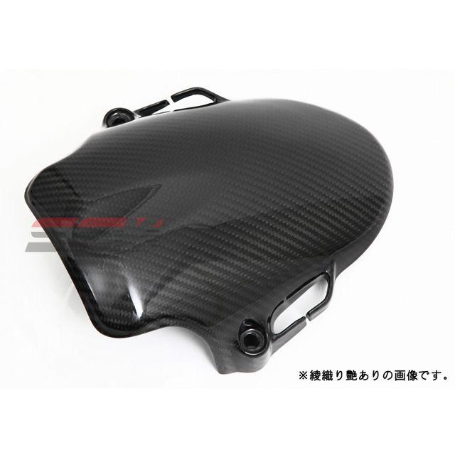 SPEEDRA Hypermotard フロントフェンダー ドライカーボン カラー 綾