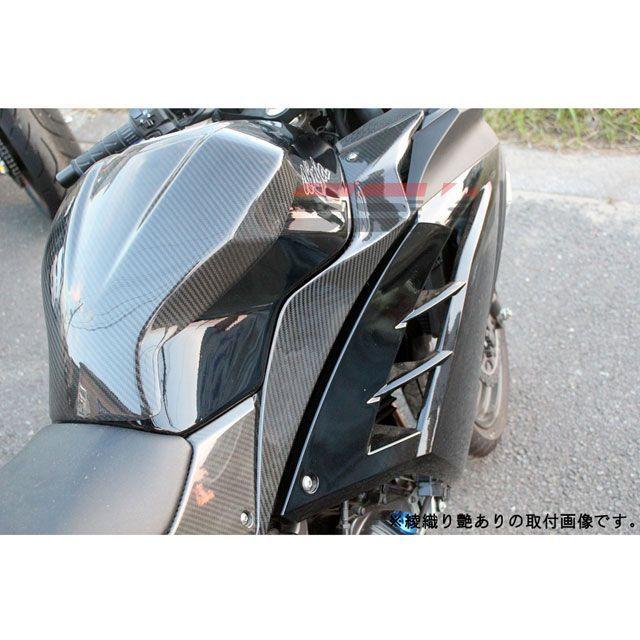 SPEEDRA NINJA250 タンクサイドカバー 左右セット ドライカーボン