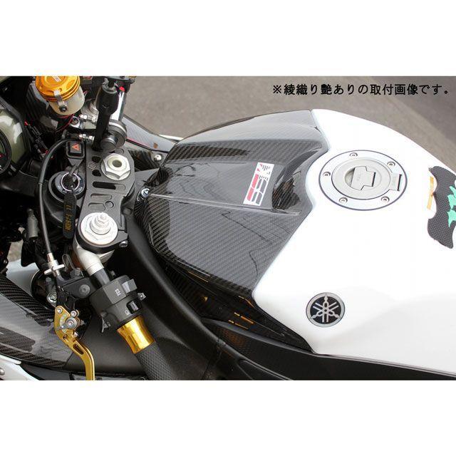 SPEEDRA YZF-R1 タンクトップカバー ドライカーボン カラー 綾織り艶
