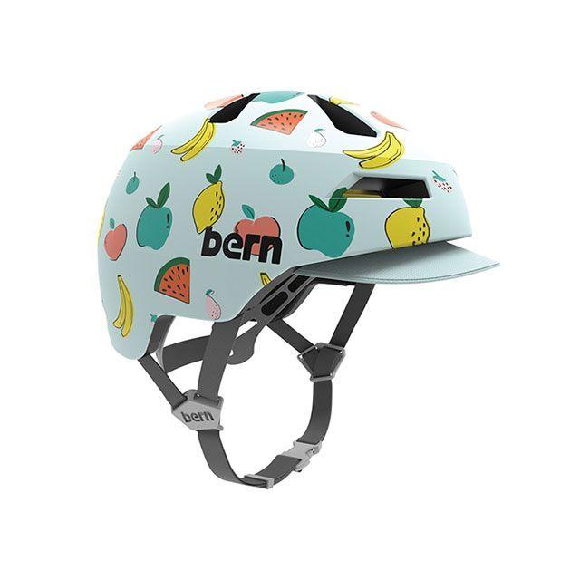 バーン（自転車） 自転車 幼児用ヘルメット bern（バーン）［NINO2.0］ ニーノ2.0 幼稚園年少対象（MATTE FUN FRUITS） … バーン（自転車） 自転車 幼児用ヘルメット bern（バーン）［NINO2.0