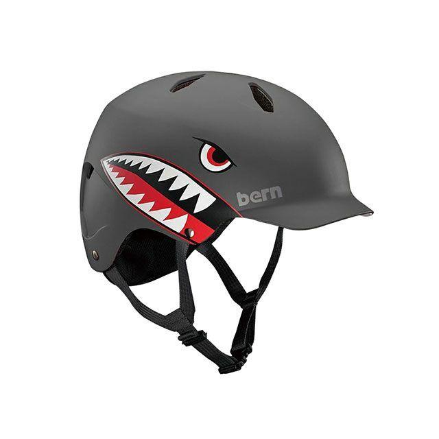 バーン（自転車） 自転車 児童用ヘルメット bern（バーン）［BANDITO］ バンディート 小学生対象（Satin Grey Flying Ti… bern バーン（自転車） 自転車 児童用ヘルメット bern（バーン