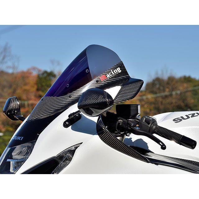 マジカルレーシング　カーボン綾織　スクリーン　隼　hayabusa EJ11A Magical Racing（マジカルレーシング） Hayabusa カーボントリム