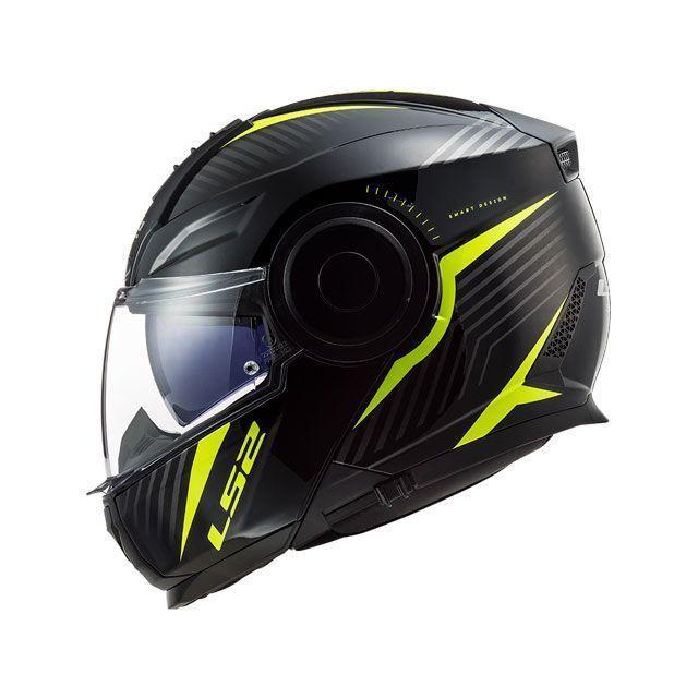 LS2 HELMETS エルエスツーヘルメット SCOPE（スキッドブラックイエロー 