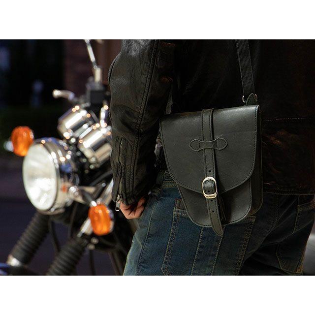 DEGNER（デグナー） SB-95 レザー マグネット タンクバッグ（ブラック