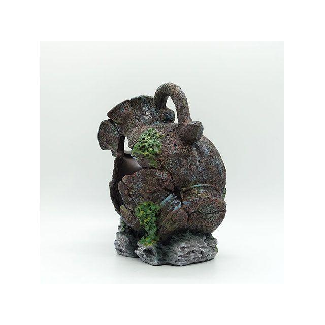 アルファテック XL-CH524 壺 土瓶（小）水槽ケージ 飼育ケース