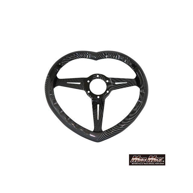 マッドマックス 自動車用 ハンドル ハート型 ステアリングホイール