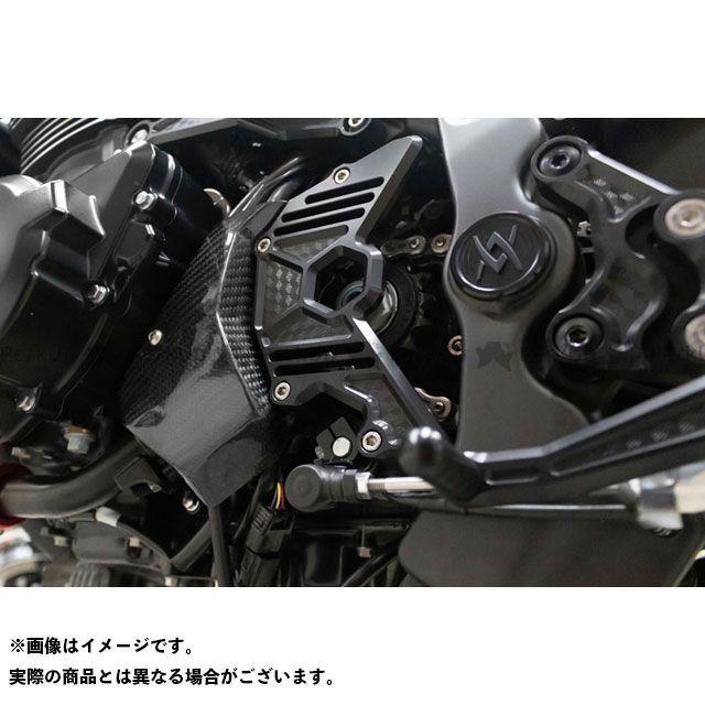 正規品／アーキ Z900RS Z900RSカフェ カーボンハーネスプロテクター（ハニカムスプロケットカバー専用） ARCHI バイク｜camp｜08