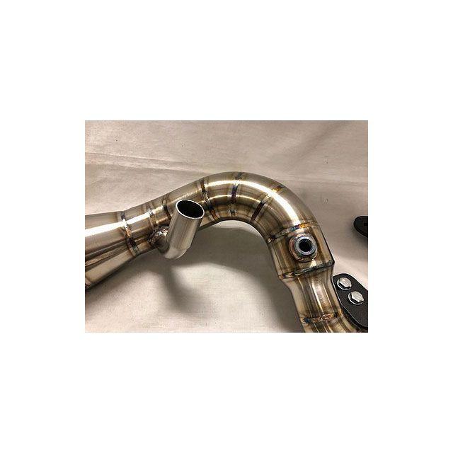 部品屋K\u0026W ミルウォーキーエイトのソフテイルモデル BT CHOPPERS製 ギャングスターマフラー K\u0026W_3