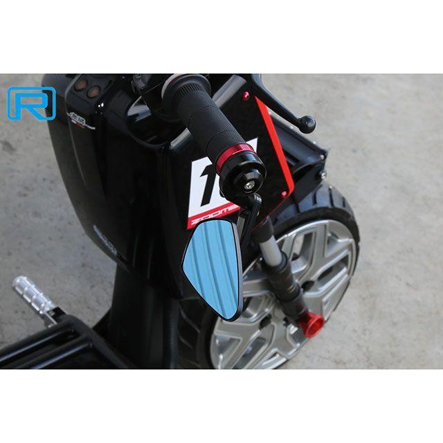 Rin Parts（リンパーツ） 汎用 CNC トライアングル バーエンドミラー
