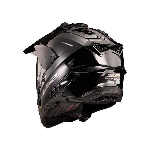 正規品／エルエスツーヘルメット EXPLORER F（ブラック） サイズ：XXL LS2 HELMETS バイク｜camp｜07